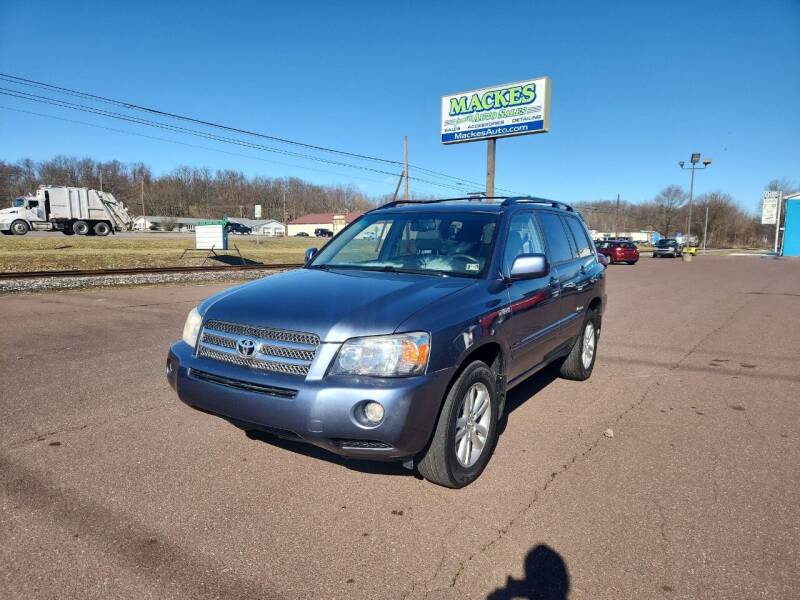 2007 Toyota Highlander Hybrid for sale at Mackes Family Auto Sales LLC in Bloomsburg PA