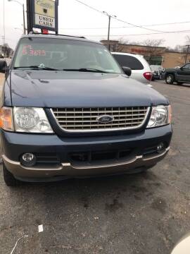 2002 Ford Explorer for sale at MKE Avenue Auto Sales in Milwaukee WI