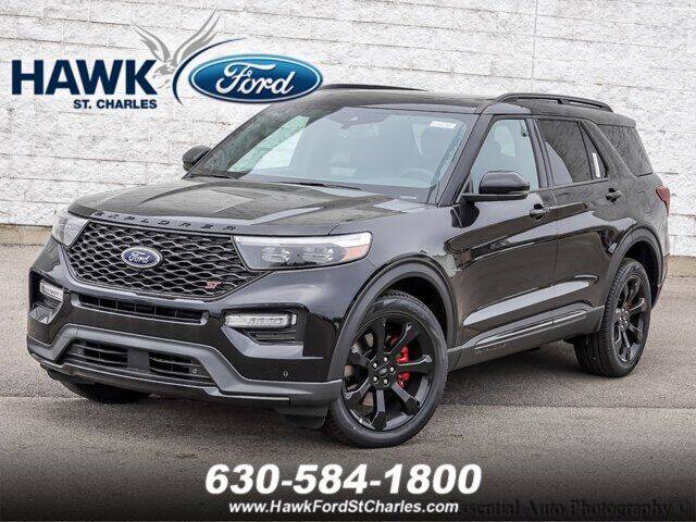 2024 Ford Explorer for sale at Hawk Ford of St. Charles in Saint Charles IL