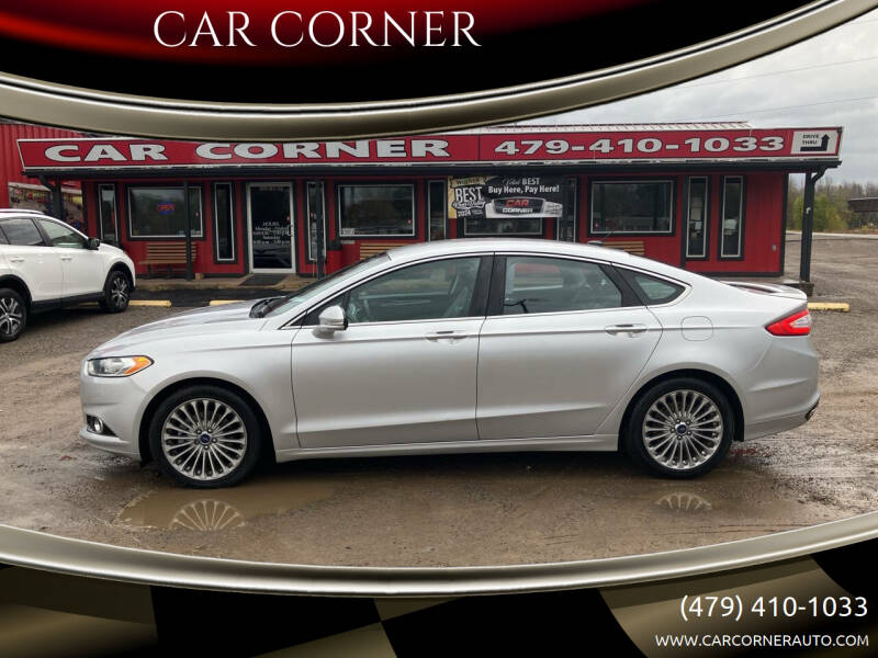 2016 Ford Fusion for sale at CAR CORNER in Van Buren AR