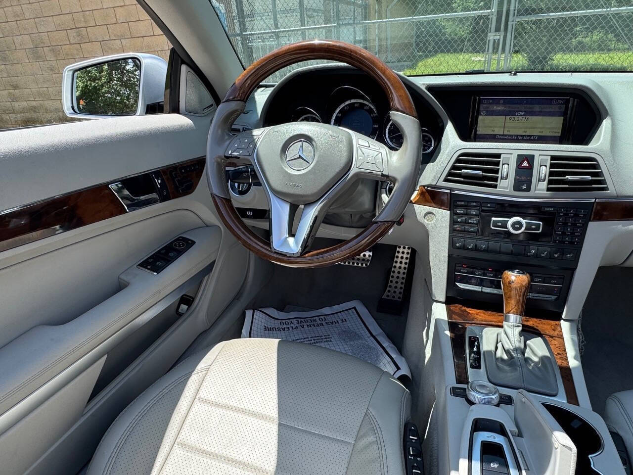 Used Car 2012 Mercedes-benz E-class  E 350 2dr Convertible For Sale Under $12,000 In Austin, Texas