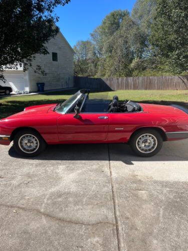 1986 Alfa Romeo Spider Veloce