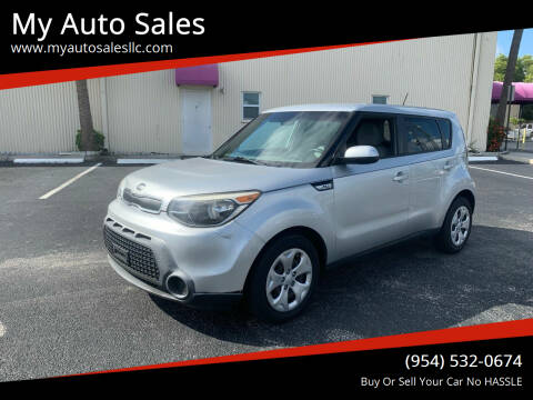 2015 Kia Soul for sale at My Auto Sales in Margate FL