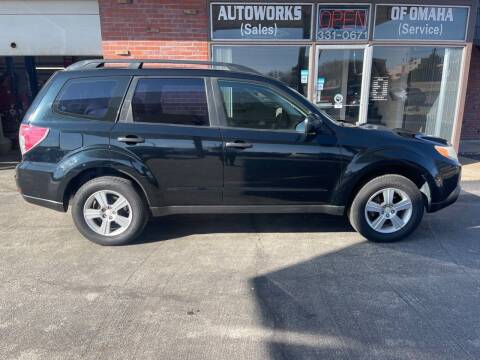 2011 Subaru Forester for sale at AUTOWORKS OF OMAHA INC in Omaha NE