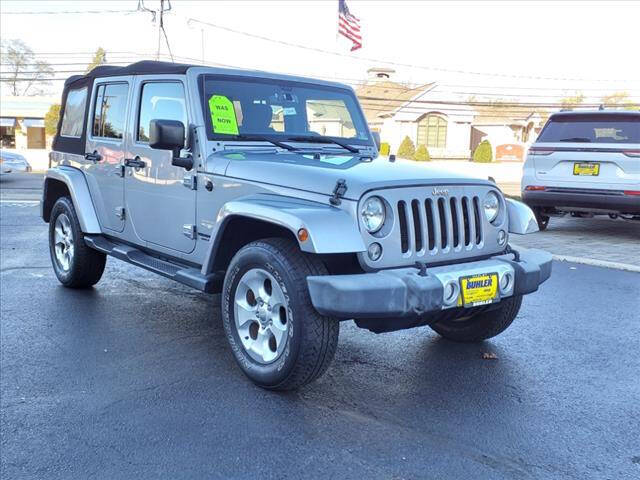 2015 Jeep Wrangler Unlimited for sale at Buhler and Bitter Chrysler Jeep in Hazlet NJ