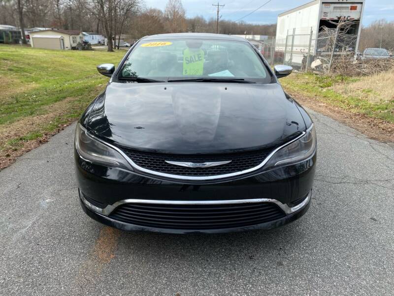 2016 Chrysler 200 for sale at Speed Auto Mall in Greensboro NC