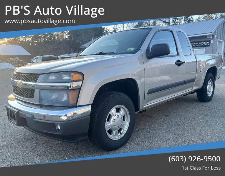 2008 Chevrolet Colorado for sale at PB'S Auto Village in Hampton Falls NH