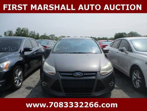 2014 Ford Focus for sale at First Marshall Auto Auction in Harvey IL