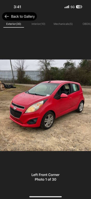 2013 Chevrolet Spark for sale at WINEGARDNER AUTOMOTIVE LLC in New Lexington OH