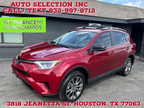 2018 Toyota RAV4 for sale at Auto Selection Inc. in Houston TX