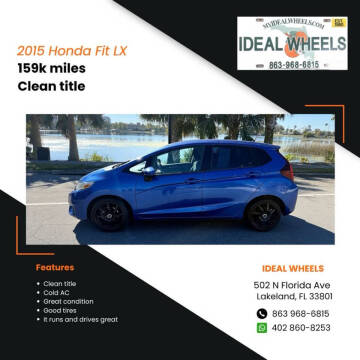 2015 Honda Fit for sale at Ideal Wheels in Lakeland FL