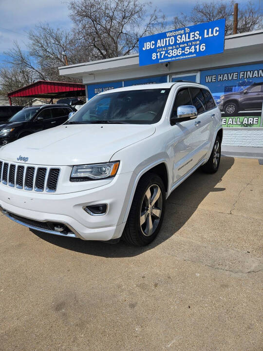 2015 Jeep Grand Cherokee for sale at JBC Auto Sales in Fort Worth, TX