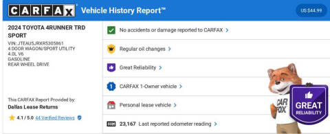 2024 Toyota 4Runner TRD Sport