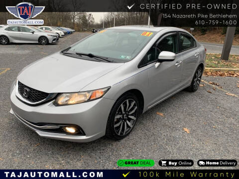 2015 Honda Civic for sale at Taj Auto Mall in Bethlehem PA