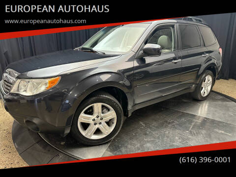 2009 Subaru Forester for sale at EUROPEAN AUTOHAUS in Holland MI