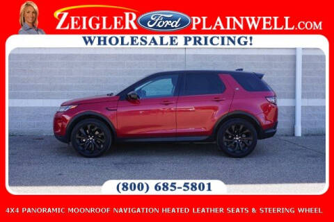 2020 Land Rover Discovery Sport for sale at Zeigler Ford of Plainwell - Jeff Bishop in Plainwell MI