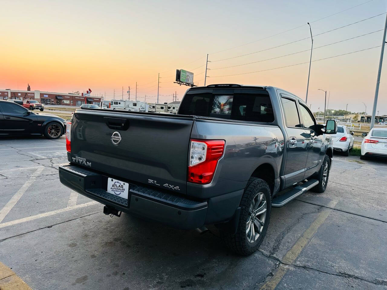 2019 Nissan Titan for sale at Atlas Auto Sales LLC in Lincoln, NE