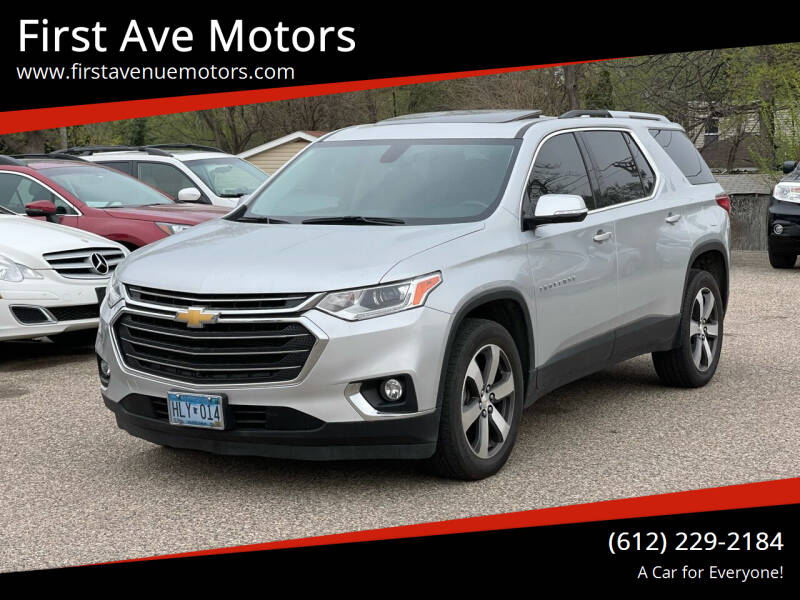 2018 Chevrolet Traverse for sale at First Ave Motors in Shakopee MN