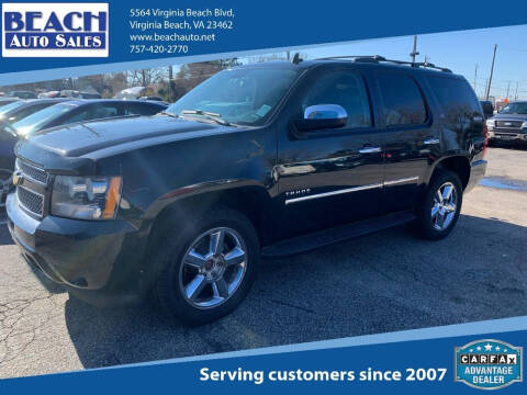 2011 Chevrolet Tahoe for sale at Beach Auto Sales in Virginia Beach VA