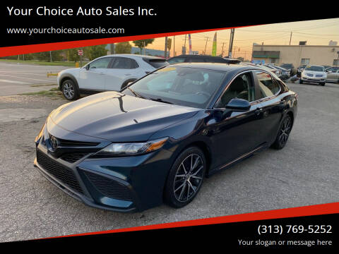 2021 Toyota Camry for sale at Your Choice Auto Sales Inc. in Dearborn MI