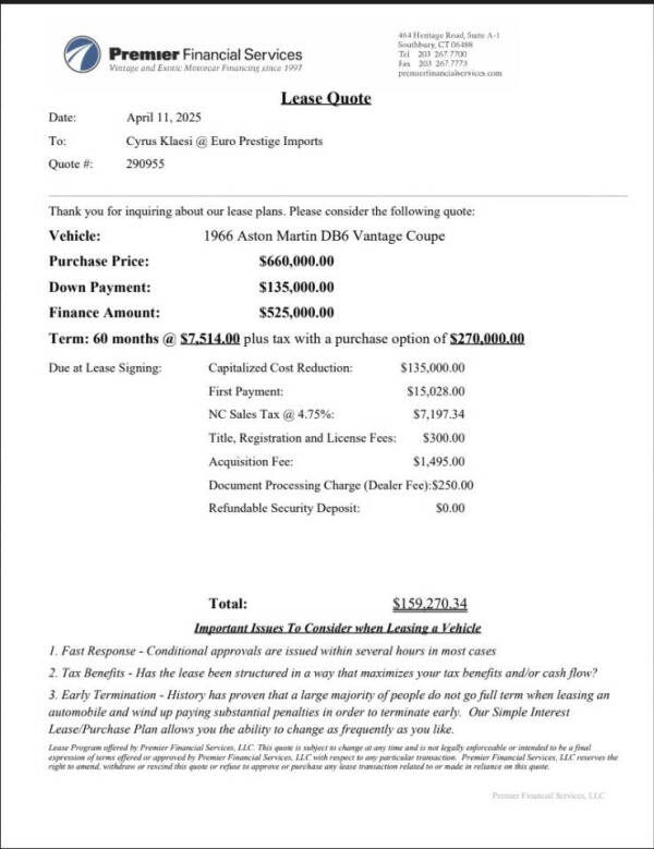 1966 Aston Martin DB6