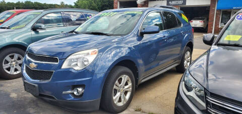 2012 Chevrolet Equinox for sale at Means Auto Sales in Abington MA