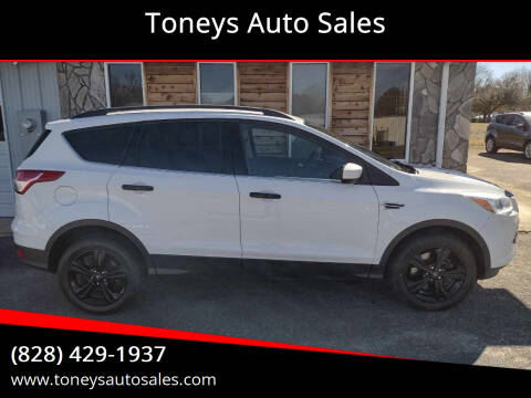 2016 Ford Escape for sale at Toneys Auto Sales in Forest City NC