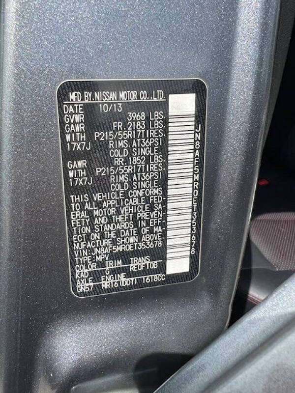 2014 Nissan JUKE SL