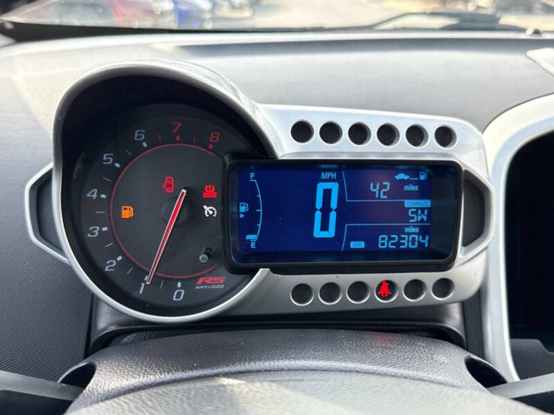 2015 Chevrolet Sonic RS Manual