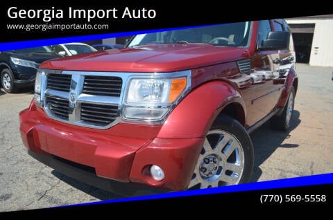 2010 Dodge Nitro for sale at Georgia Import Auto in Alpharetta GA