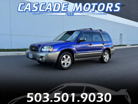 2003 Subaru Forester for sale at Cascade Motors in Portland OR