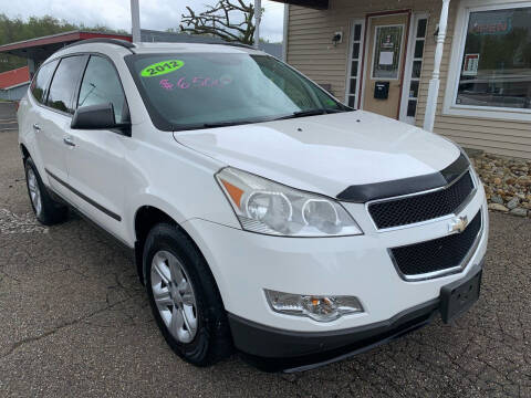 2012 Chevrolet Traverse for sale at G & G Auto Sales in Steubenville OH