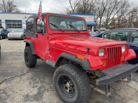 1995 Jeep Wrangler for sale at Klein on Vine in Cincinnati OH