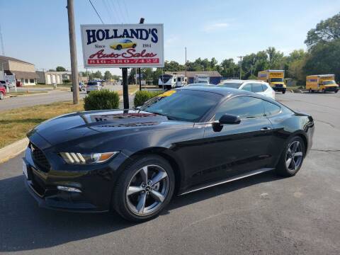 2016 Ford Mustang for sale at Holland's Auto Sales in Harrisonville MO