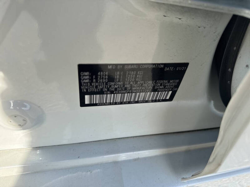 2021 Subaru Legacy Touring XT