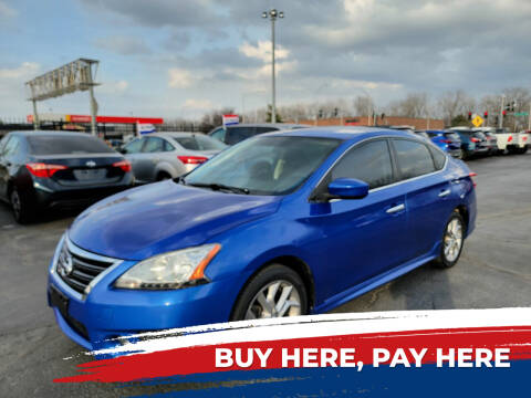 2013 Nissan Sentra for sale at Government Fleet Sales - Buy Here Pay Here in Kansas City MO