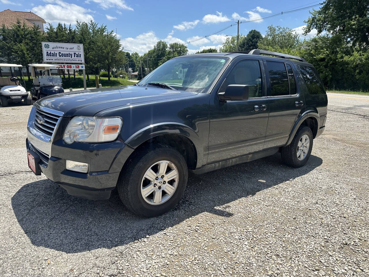 Gray 2009 Ford Explorer XLT 4x4 XLT 4dr SUV (V6) 1