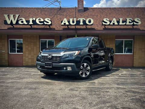 2019 Honda Ridgeline for sale at Wares Auto Sales INC in Traverse City MI