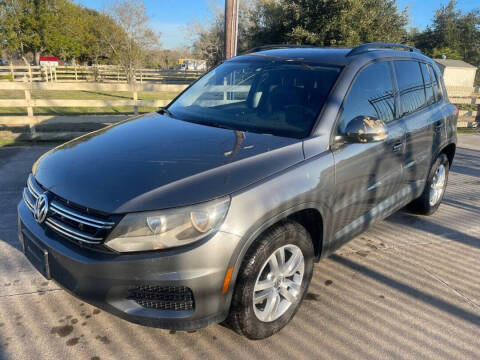 2016 Volkswagen Tiguan for sale at NEWSED AUTO INC in Houston TX