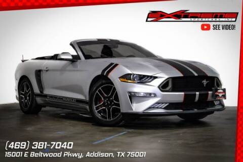 2019 Ford Mustang for sale at EXTREME SPORTCARS INC in Addison TX