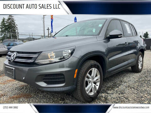 2012 Volkswagen Tiguan for sale at DISCOUNT AUTO SALES LLC in Spanaway WA