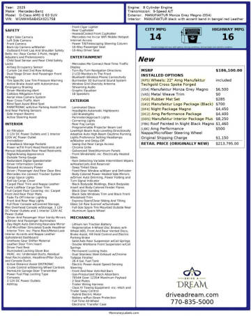 2025 Mercedes-Benz G-Class AMG G 63