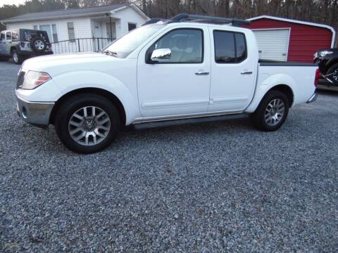 2009 Nissan Frontier for sale at Williams Auto & Truck Sales in Cherryville NC