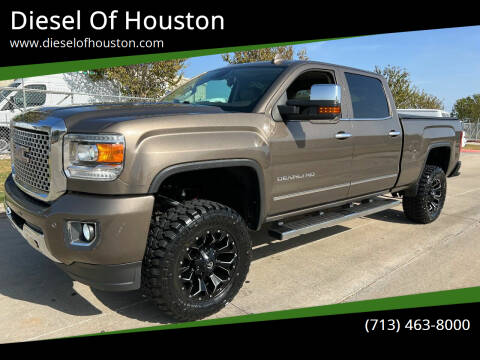 2015 GMC Sierra 2500HD for sale at Diesel Of Houston in Houston TX