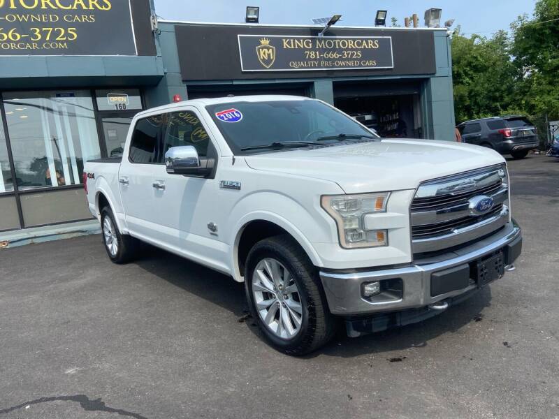 2016 Ford F-150 for sale at King Motorcars in Saugus MA