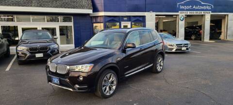 2016 BMW X3 for sale at Import Autowerks in Portsmouth VA