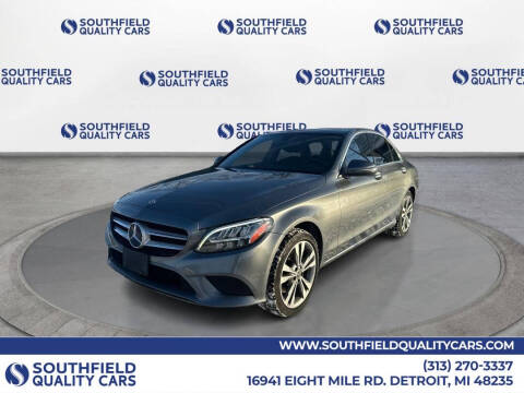 2019 Mercedes-Benz C-Class for sale at SOUTHFIELD QUALITY CARS in Detroit MI