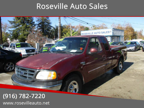 1999 Ford F-150 for sale at Roseville Auto Sales in Roseville CA