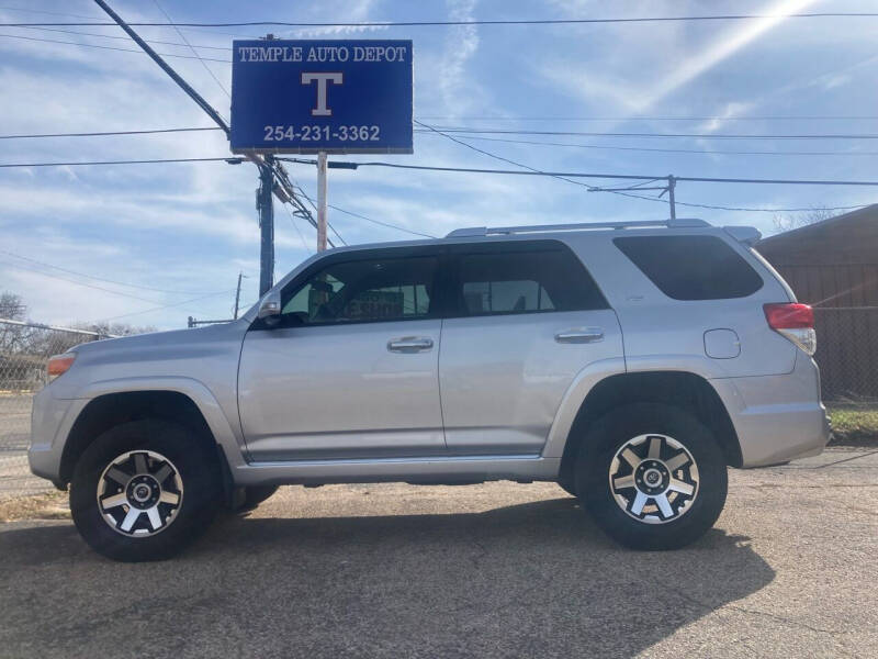 2012 Toyota 4Runner for sale at Temple Auto Depot in Temple TX