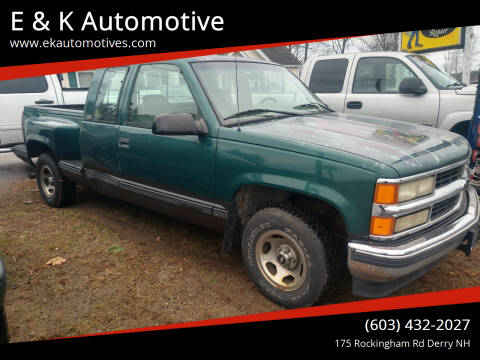 1996 Chevrolet C/K 1500 Series for sale at E & K Automotive in Derry NH